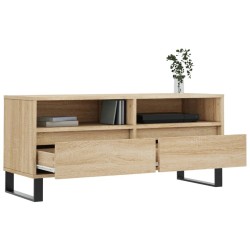 Meuble TV chêne sonoma 100x34,5x44,5 cm bois d'ingénierie 623738623738