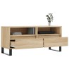 Meuble TV chêne sonoma 100x34,5x44,5 cm bois d'ingénierie 623738623738