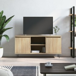 Meuble TV chêne sonoma 104x35x50 cm bois d'ingénierie 623739623739