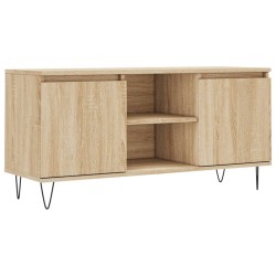 Meuble TV chêne sonoma 104x35x50 cm bois d'ingénierie 623739623739
