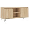 Meuble TV chêne sonoma 104x35x50 cm bois d'ingénierie 623739623739