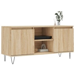 Meuble TV chêne sonoma 104x35x50 cm bois d'ingénierie 623739623739