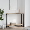 Table console chêne sonoma 100x22,5x75 cm bois d'ingénierie 623741623741