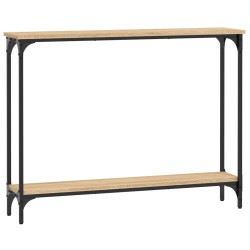 Table console chêne sonoma 100x22,5x75 cm bois d'ingénierie 623741623741