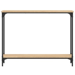 Table console chêne sonoma 100x22,5x75 cm bois d'ingénierie 623741623741