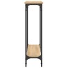 Table console chêne sonoma 100x22,5x75 cm bois d'ingénierie 623741623741
