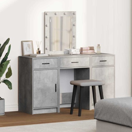 Table de Toilette Gris 50 x 41 x 135 cm Bois d'ingénierie 623742623742