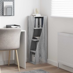 Meuble d'angle Gris Sonoma 32x32x102cm Bois d'ingénierie 623748623748