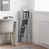 Meuble d'angle Gris Sonoma 32x32x102cm Bois d'ingénierie 623748623748