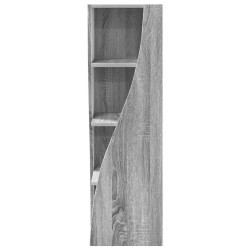 Meuble d'angle Gris Sonoma 32x32x102cm Bois d'ingénierie 623748623748