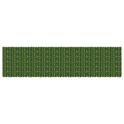 Écran de balcon avec feuilles Vert 600 x 150 cm 623753623753