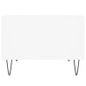 Table basse Blanc 60x50x36,5 cm Bois d'ingénierie 623755623755