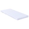 Matelas en mousse extensible 80 x 200 cm Blanc 623756623756