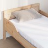 Matelas en mousse extensible 80 x 200 cm Blanc 623756623756