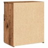 Tables de chevet 2 pcs vieux bois 50x32x60 cm bois d'ingénierie 623758623758