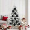 Ensemble de Boules de Noël XL 9 pc Noir Plastique 623759623759