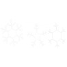 Flocon de neige de Noël Blanc chaud 44,5 x 38 cm PVC 623760623760