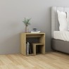 Tables de chevet 2pcs chêne sonoma 40x30x40cm bois d'ingénierie 623775623775