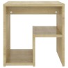 Tables de chevet 2pcs chêne sonoma 40x30x40cm bois d'ingénierie 623775623775