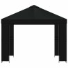 Pavillon 3 x 3 m Noir Polyester et Acier 190 gsm 623776623776