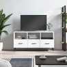 Meuble TV blanc 102x36x50 cm bois d'ingénierie 623784623784