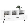 Meuble TV blanc 102x36x50 cm bois d'ingénierie 623784623784