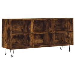 Meuble TV chêne fumé 103,5x30x50 cm bois d'ingénierie 623785623785