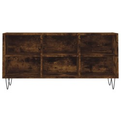 Meuble TV chêne fumé 103,5x30x50 cm bois d'ingénierie 623785623785