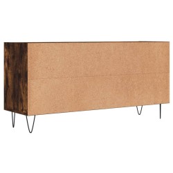 Meuble TV chêne fumé 103,5x30x50 cm bois d'ingénierie 623785623785