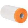 Tapis de protection avec bande adhésive 6 pcs 110 x 3300 cm 623787623787