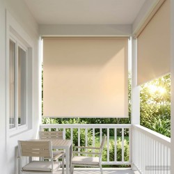 Store roulant extérieur protection UV Beige Polyester 623798623798