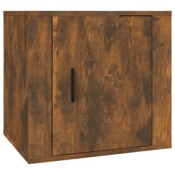 Tables de chevet 2 pcs Chêne fumé 50x39x47 cm 623799623799