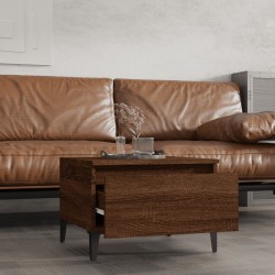 Tables d'appoint 2 pcs Chêne marron 50x46x35 cm Bois ingénierie 623800623800