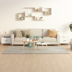 Tables basses 2 pcs blanc 50x50x40 cm bois d'ingénierie 623801623801