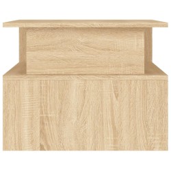 Table basse chêne sonoma 90x55x42,5 cm bois d'ingénierie 623811623811