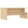 Table basse chêne sonoma 90x55x42,5 cm bois d'ingénierie 623811623811