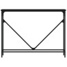 Table console noir 102x22,5x75 cm bois d'ingénierie 623813623813