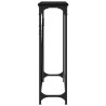 Table console noir 102x22,5x75 cm bois d'ingénierie 623813623813