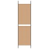 Paravent 3 panneaux Beige 150 x 180 cm Tissu 623815623815