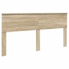 Tête de lit Chêne Sonoma Bois d'ingénierie 623819623819