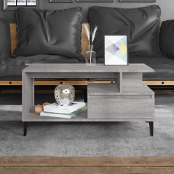 Table basse Sonoma gris 90x49x45 cm Bois d'ingénierie 623827623827