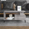 Table basse Sonoma gris 90x49x45 cm Bois d'ingénierie 623827623827