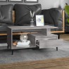 Table basse Sonoma gris 90x49x45 cm Bois d'ingénierie 623827623827