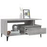 Table basse Sonoma gris 90x49x45 cm Bois d'ingénierie 623827623827