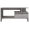Table basse Sonoma gris 90x49x45 cm Bois d'ingénierie 623827623827