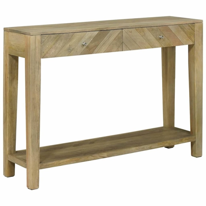 Table console avec tiroir Gris naturel 110 x 30 x 80 cm 623829623829