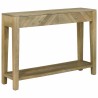 Table console avec tiroir Gris naturel 110 x 30 x 80 cm 623829623829
