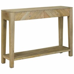Table console avec tiroir Gris naturel 110 x 30 x 80 cm 623829623829