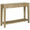 Table console avec tiroir Gris naturel 110 x 30 x 80 cm 623829623829