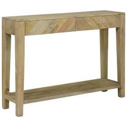 Table console avec tiroir Gris naturel 110 x 30 x 80 cm 623829623829